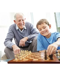 Ambassador - Folding Wood Chess Set