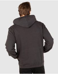 UNIT - UNIT Central Mens Hooded Pullover Hoodie