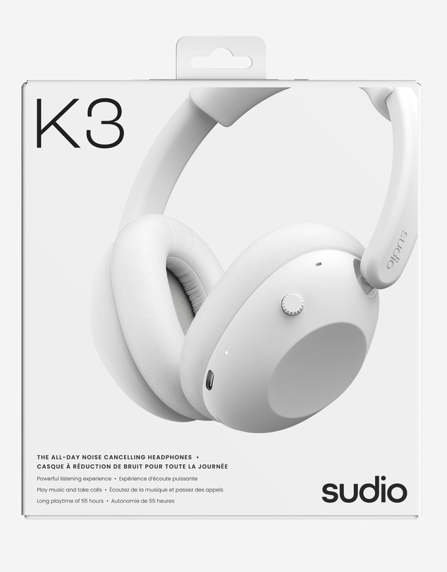 Sudio - K3 - Wireless Active Noise Cancelling Over-Ear Headphones