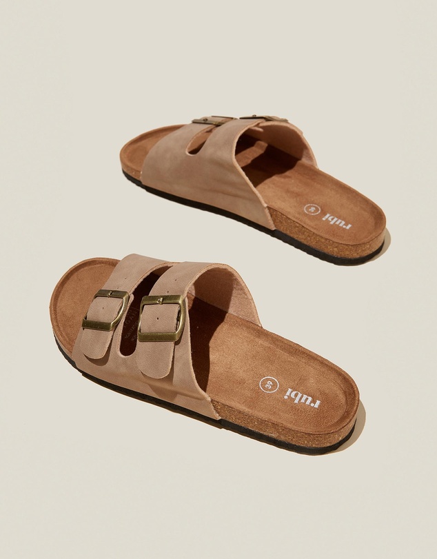 Rubi - Rex Double Buckle Slides