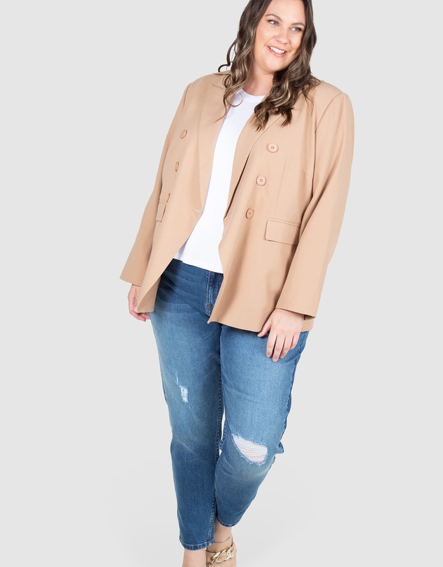Love Your Wardrobe - Milly Distressed Stretch Jeans