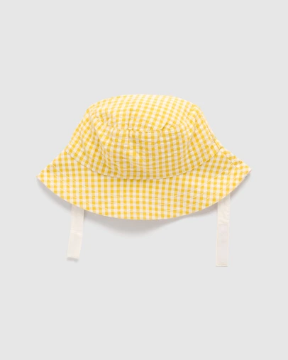 Purebaby - Floral Reversible Bucket Hat-Kids-Babies