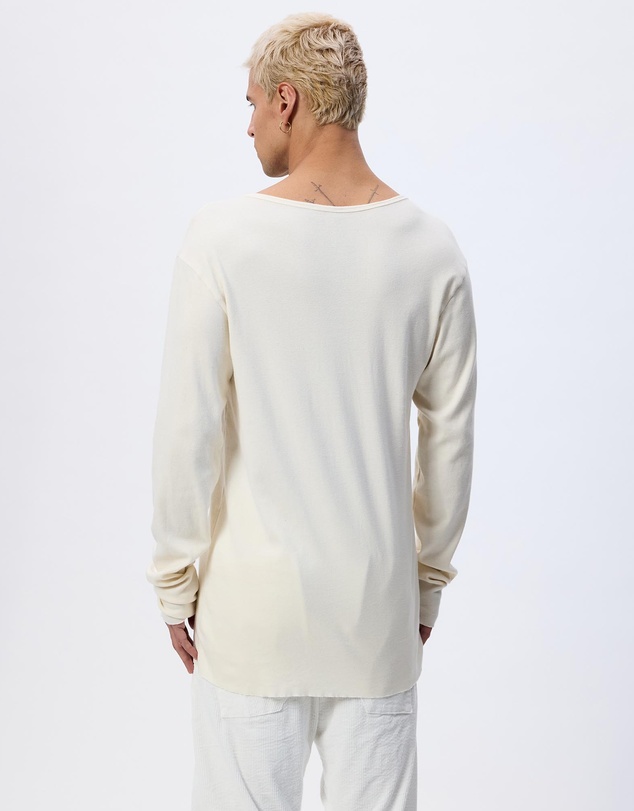 Surrounded By Ghosts - The Aradite Slim Rib Knit Long Sleeve T-Shirt