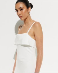 Calli - Liberty Fitted Midi Dress