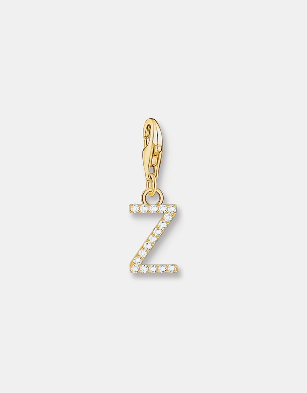 THOMAS SABO - Charm Pendant Letter Z Gold Plated