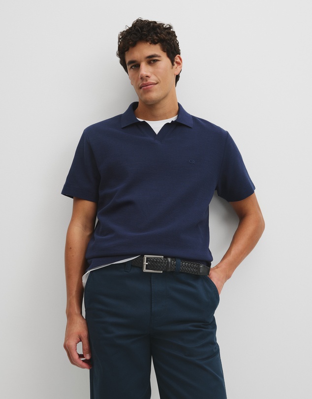 Country Road - Short Sleeve Waffle Trophy Polo
