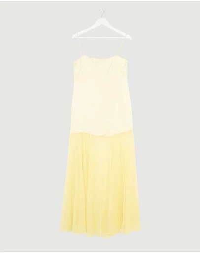 Revibe - Repaired Shona Joy Moraya Dropped Waist Maxi Dress - AU 8