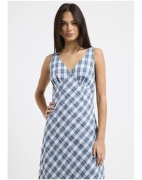 Subtitled - Kaia V Neck Midi Dress