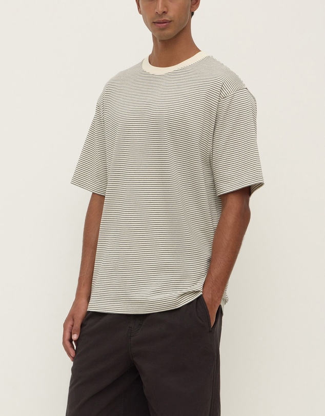 Assembly Label - Malone Stripe Short Sleeve Tee