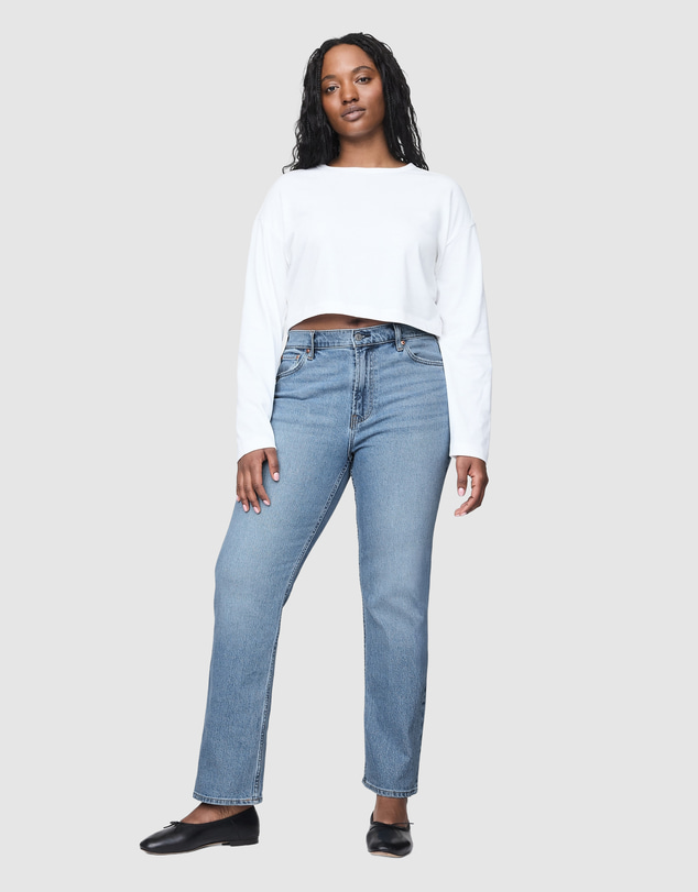 GAP - 90s Straight High Rise Jeans