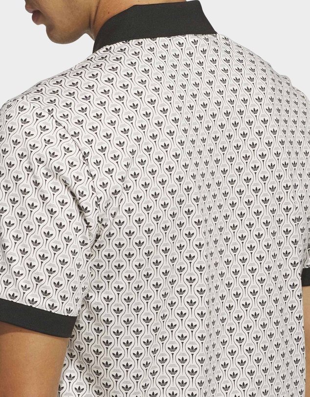 adidas Originals - Originals All Over Trefoil Polo Mens