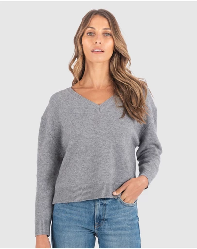 CAMIXA - Viola Merino Wool Knit Jumper Sweater