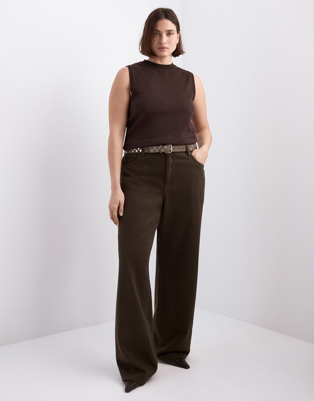 M.N.G - Danila High-Waisted Wide-Leg Jeans