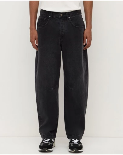 Assembly Label - Barrel Leg Jeans