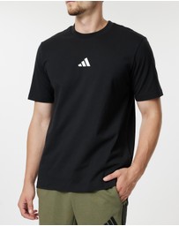 adidas Sportswear - Essentials Small Logo Single Jersey Tee