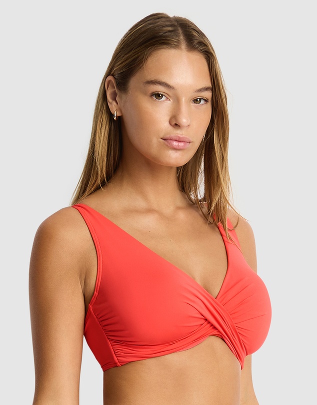 Sea Level Australia - Essentials Edit Cross Front Tie Back Bra Top