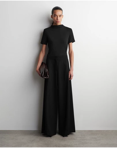 COS - Relaxed Wool-Blend Wide-Leg Trousers