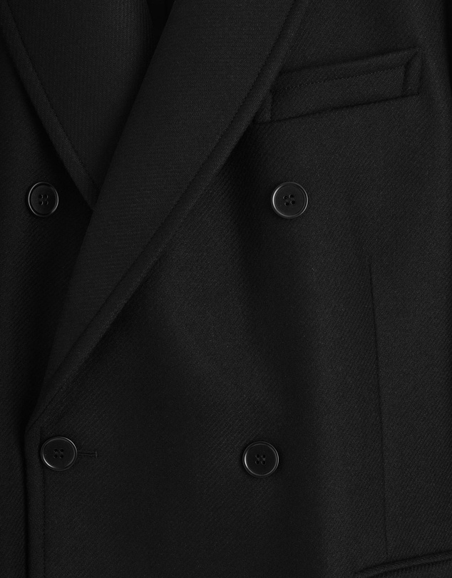 COS - Double-Breasted Wool Long Coat