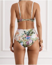 Aqua Blu Australia - Feuillage Penelope High Waist Pant