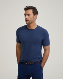 Oxford - Theodore Crew Neck Knitted T-Shirt