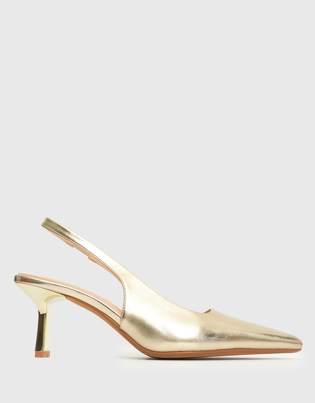 Betts - Wider Fit Jerry 2 Slingback Stiletto Heel Pumps