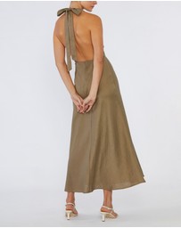 Amelius - Zaina Linen Maxi Dress
