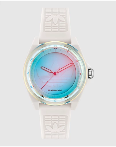 adidas Originals - Project Four Solar White Resin Watch