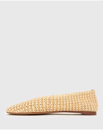Betts - Lotus Woven Ballet Flats