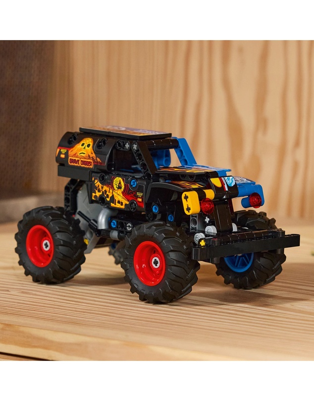 LEGO - 42219 Monster Jam Grave Digger Fire and Ice