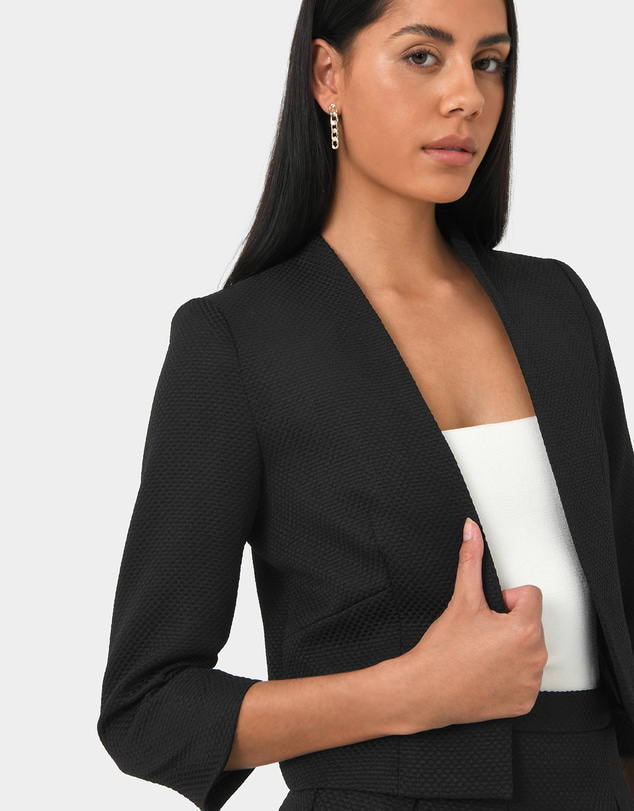 Forcast - Harriet Jacquard Crop Jacket