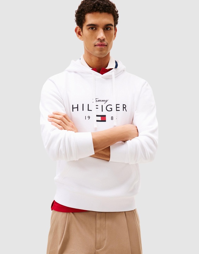Tommy Hilfiger - Logo Graphic Flex Fleece Hoody