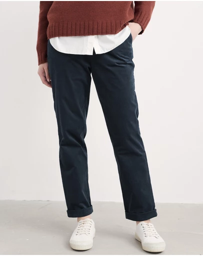 Seasalt - Seasalt Cornwall Navy Crackington Trousers