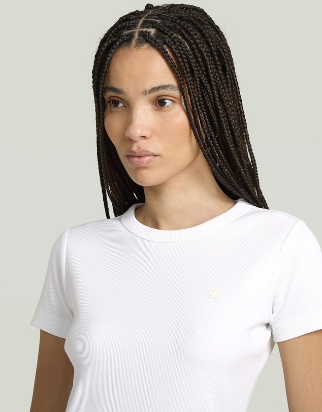 G-Star - Rib Cap Sleeve Tee