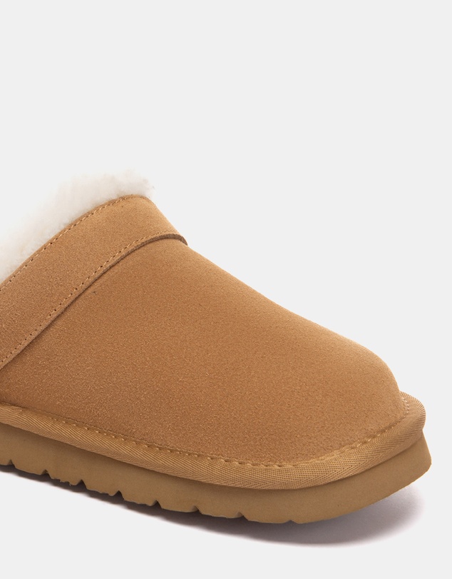 EVERAU - Australian Shepherd Ugg Pulsey Men Cow Suede Upper House Shoes