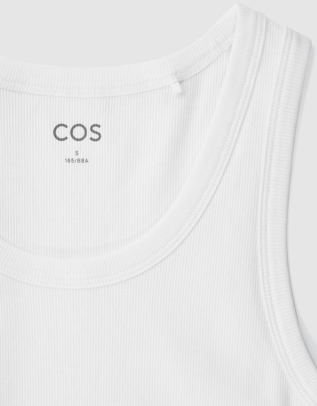 COS - Ribbed Tank Top
