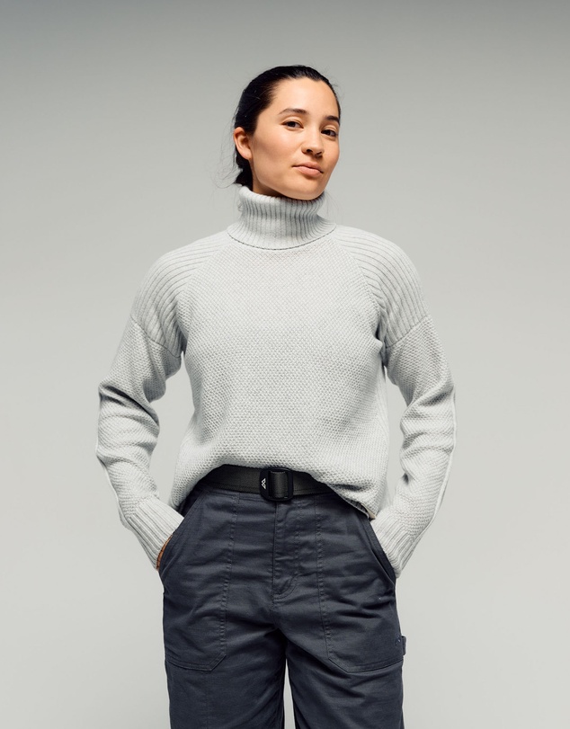 Kathmandu - Retreat Merino Blend Roll Neck Pullover