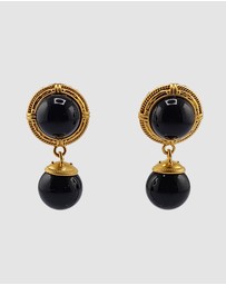 Izoa - Selah Vintage Drop Earrings