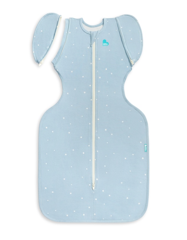 Love to Dream - Swaddle Up™ Transition Bag 1.0 TOG Cotton Powder Blue Twinkle