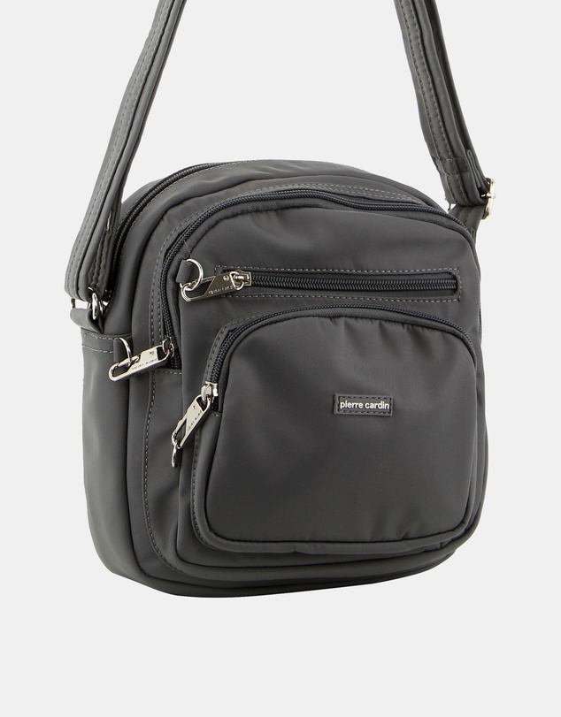 Pierre Cardin - Pierre Cardin Nylon Anti-Theft Cross Body Bag