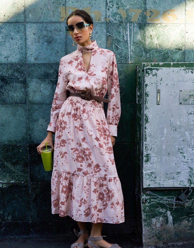 Forcast - Lesley Tiered Floral Dress