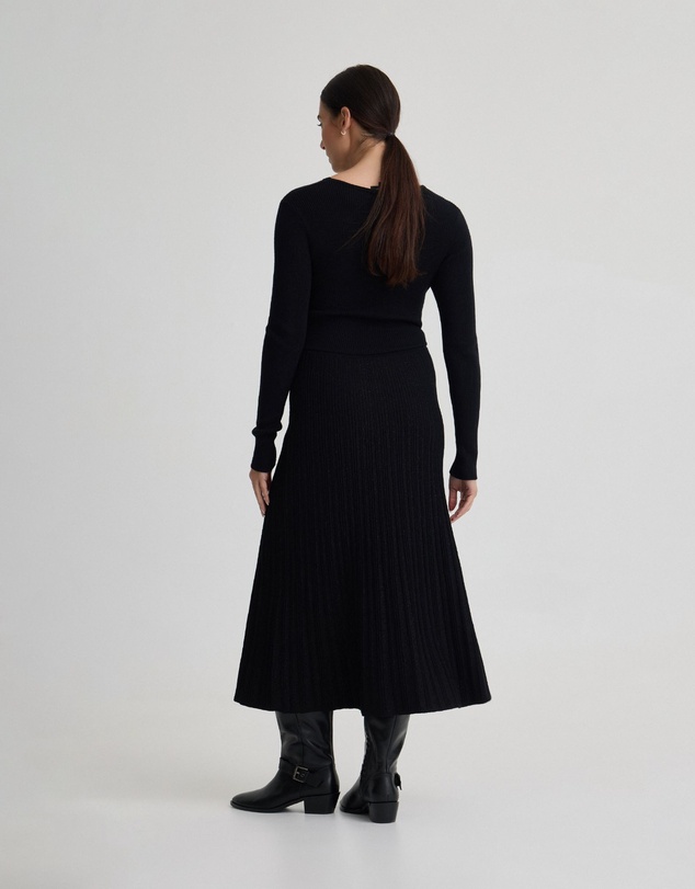Oxford - Paige Stretch Knitted Dress