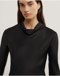 Witchery - Long Sleeve Asymmetric Tunic Top