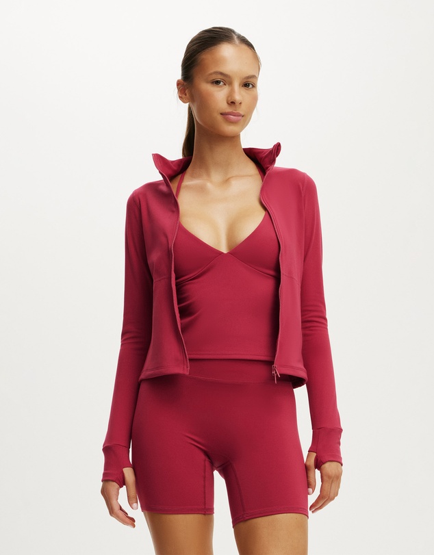 Cotton On Body Active - Ultra Soft Zip Through Jacket