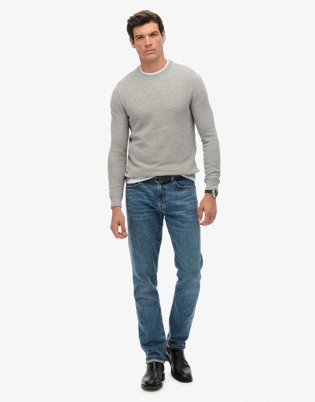 Superdry - Light Weight Cotton Texture Jumper