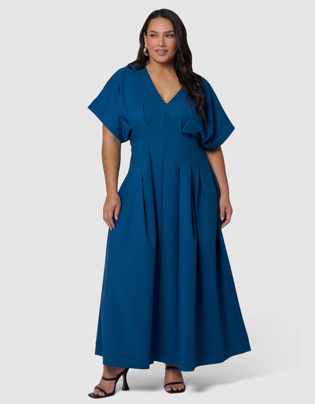 Pink Dusk by Curve Project - Magnetic Pull Maxi Dress
