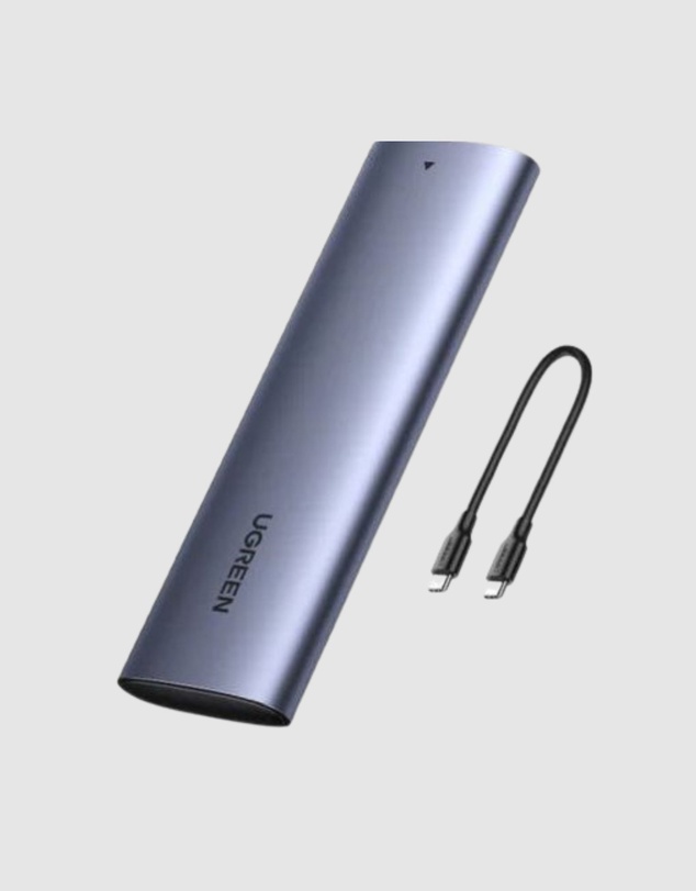 Ugreen - UGREEN M.2 NVMe SSD Enclosure 10Gbps – USB-C to M.2 PCIe Aluminum Case for SSD Storage Expansion