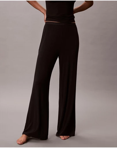 Calvin Klein - Modal Drop Needle Wide Leg Pants