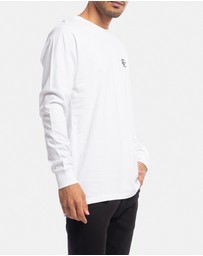 Counter Culture - Cypher Embroidery Long Sleeve Tee