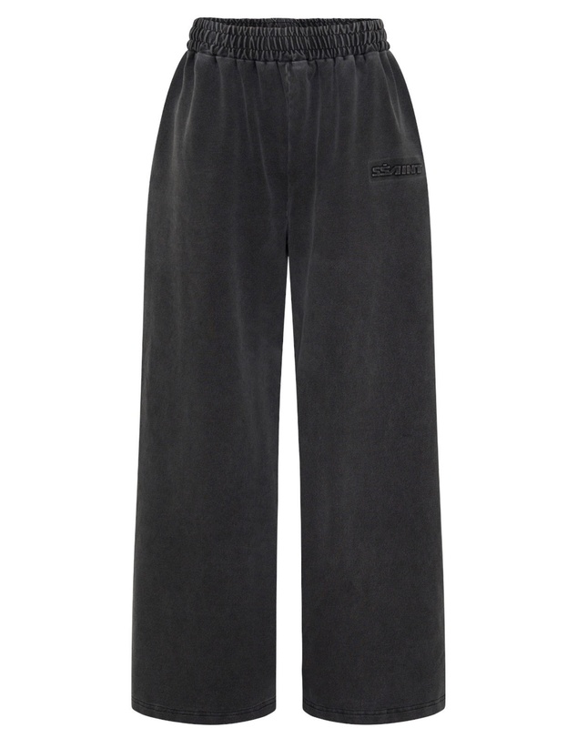 SSAINT - SŚAINT Acid Wash Trackpant Charcoal