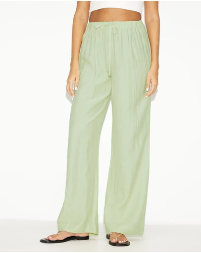 Dazie - Summer Plans Linen Blend Trousers